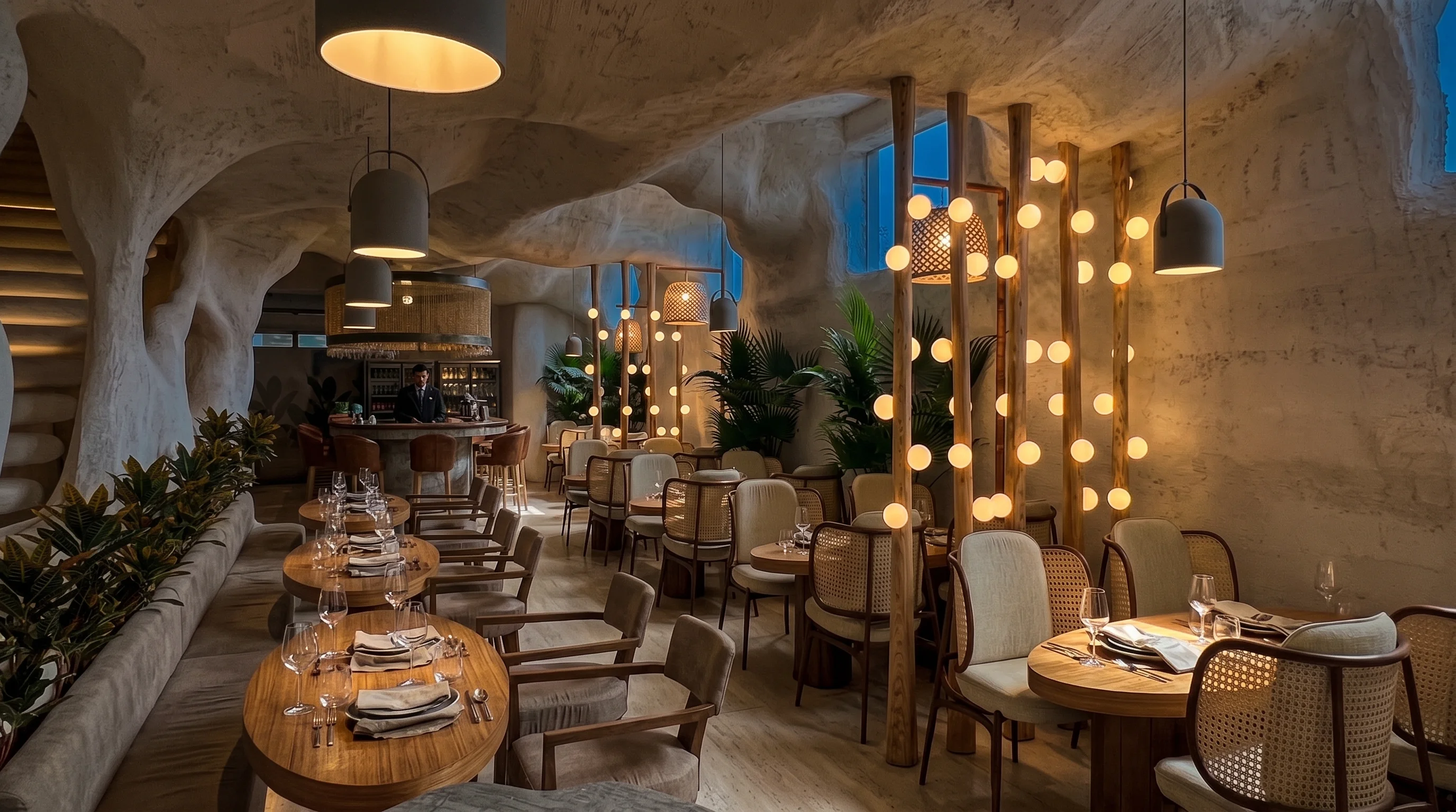 KAV RESTAURANT night view