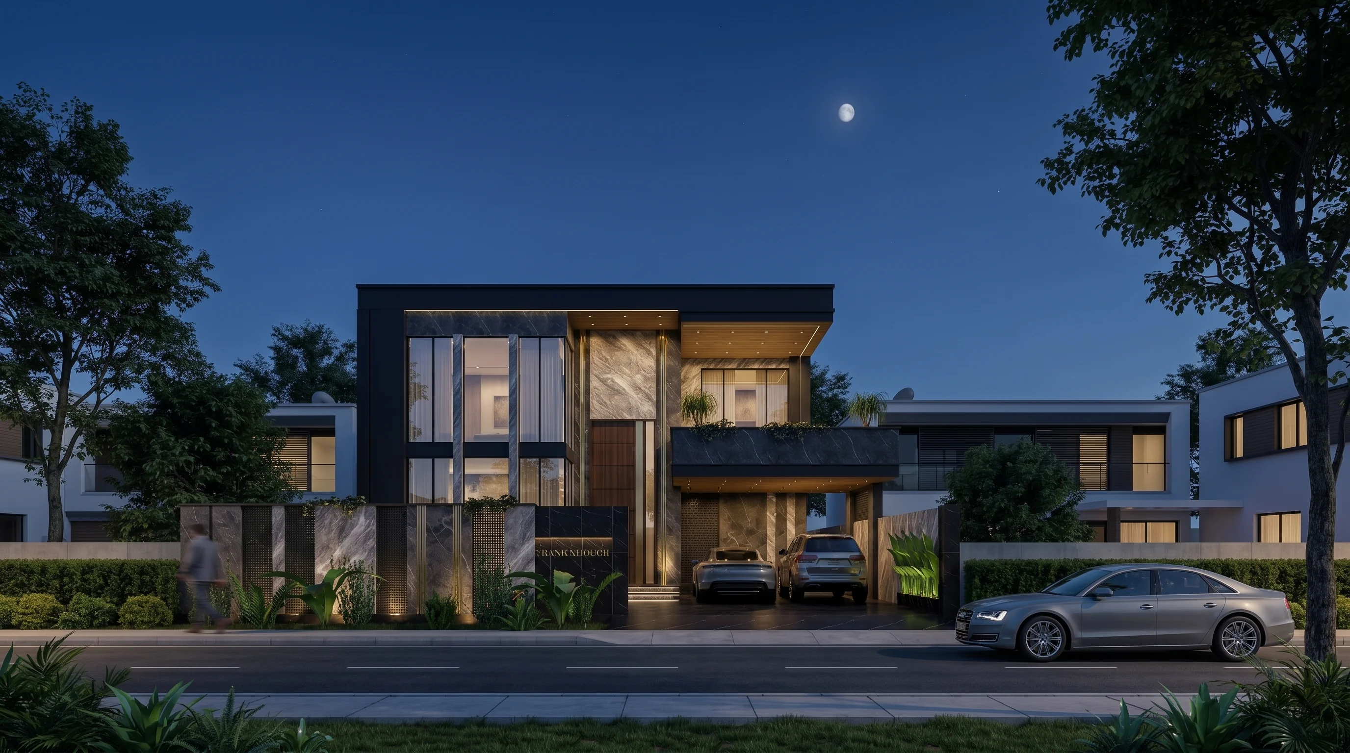 1 KANAL RESIDENTIAL (Plot M-1248) night view