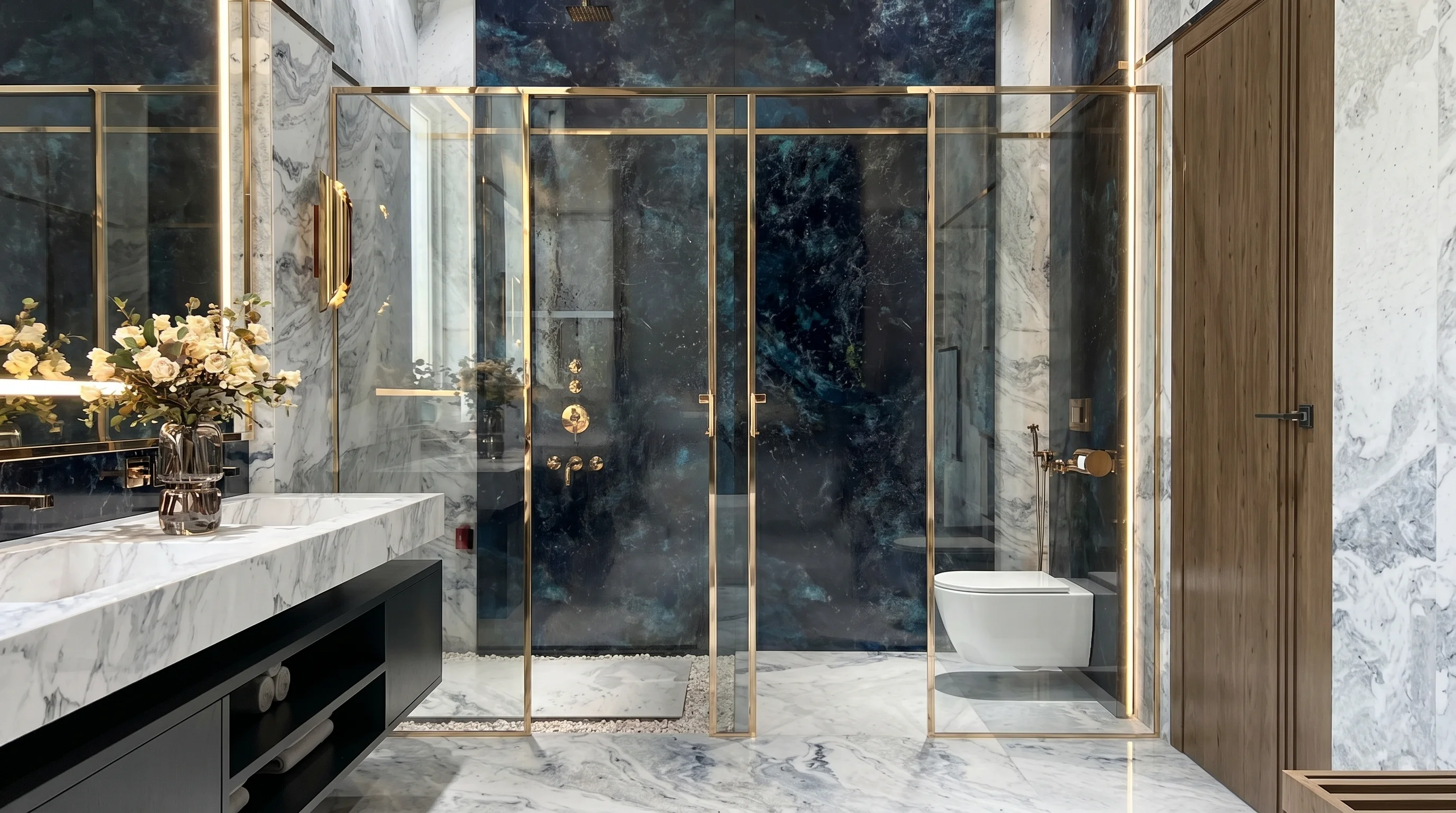 Vusgu Grey Adranos Aqua Bathroom gallery image 3